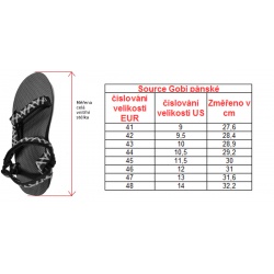 _Source Gobi red rock panske outdoorove trekove sandaly i do vody zmereno