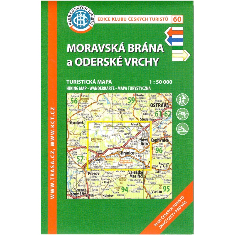 KcT 60 Moravska brana a Oderske vrchy 50 000