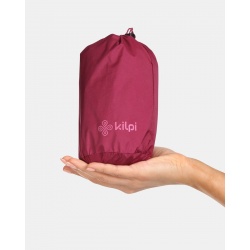 Kilpi Hurricane W tmave cervena VL0103KIDRD damska lehka nepromokava bunda 5