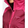Kilpi Hurricane W tmave cervena VL0103KIDRD damska lehka nepromokava bunda 6