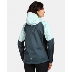 Kilpi Hurricane W tmave zelena VL0103KIGRN damska lehka nepromokava bunda 1