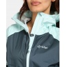 Kilpi Hurricane W tmave zelena VL0103KIGRN damska lehka nepromokava bunda 2