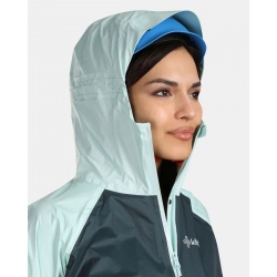 Kilpi Hurricane W tmave zelena VL0103KIGRN damska lehka nepromokava bunda 4