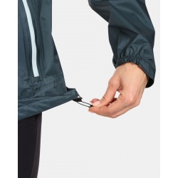 Kilpi Hurricane W tmave zelena VL0103KIGRN damska lehka nepromokava bunda 5