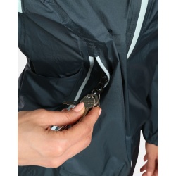 Kilpi Hurricane W tmave zelena VL0103KIGRN damska lehka nepromokava bunda 6