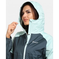Kilpi Hurricane W tmave zelena VL0103KIGRN damska lehka nepromokava bunda 8