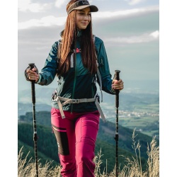 Kilpi Mamba W tmave zelena VL0101KIDGN damska lehka nepromokava bunda 3