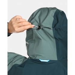 Kilpi Mamba W tmave zelena VL0101KIDGN damska lehka nepromokava bunda 7