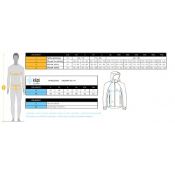_Kilpi Memphis M svetle zelena VM0201KILGN panska funkcni sportovni mikina s kapuci zmeren