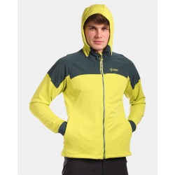 Kilpi Memphis M svetle zelena VM0201KILGN panska funkcni sportovni mikina s kapuci 4