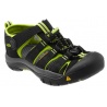 Keen Newport H2 Jr black lime green detske outdoorove sandaly i do vody