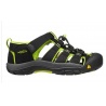 Keen Newport H2 Jr black lime green detske outdoorove sandaly i do vody 1