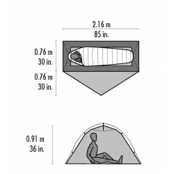 MSR Hubba NX ultralehky turisticky stan 7