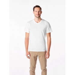 CityZen Bondy bila panske triko kratky rukav 100 bavlna