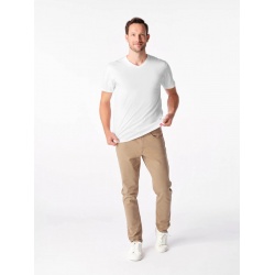 CityZen Bondy bila panske triko kratky rukav 100 bavlna 1