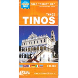 ORAMA Tinos 40 000 turisticka mapa