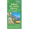 ORAMA 21 Mt Athos 30 000 turisticka mapa popis 199 km tras