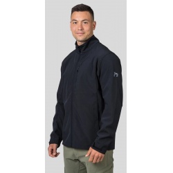 Hannah Baldwin anthracite panska vodeodolna softshellova bunda mirne zateplena 4