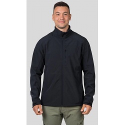 Hannah Baldwin anthracite panska vodeodolna softshellova bunda mirne zateplena 2