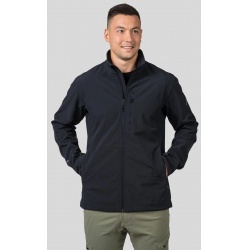 Hannah Baldwin anthracite panska vodeodolna softshellova bunda mirne zateplena 5