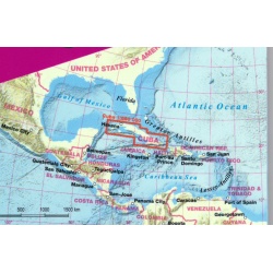 TerraQuest Kuba Cuba 650 000 trekking map oblast