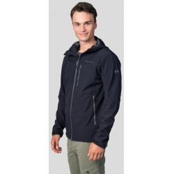 Hannah Shelton anthracite II panska vodeodolna softshellova bunda s kapuci zateplena 4