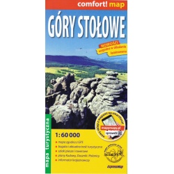 TerraQuest Stolove hory Gory Stolowe 60 000 turisticka mapa