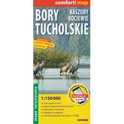 TerraQuest Tucholske bory Bory Tucholskie 150 000 turisticka mapa