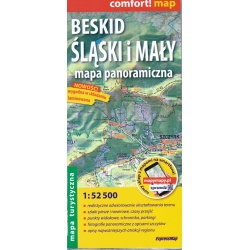 TerraQuest Slezske a Male Beskydy Beskid slaski i maly 52 500 turistic turisticka mapa