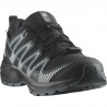 Salomon XA Pro V8 CSWP J 475680 black dark slate detske nizke nepromokave boty