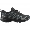 Salomon XA Pro V8 CSWP J 475680 black dark slate detske nizke nepromokave boty 1
