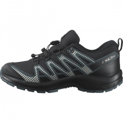 Salomon XA Pro V8 CSWP J 475680 black dark slate detske nizke nepromokave boty 4