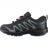 Salomon XA Pro V8 CSWP J 475680 black dark slate detske nizke nepromokave boty 4