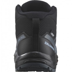Salomon XA Pro V8 Mid CSWP J 475738 black neptune detske nepromokave trekove boty 2