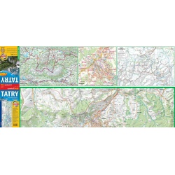 TerraQuest Tatry 27 000 turisticka mapa laminovana 2
