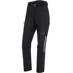 Husky Keson L cerna damske outdoorove zateplene kalhoty Extend Therm Softshell 