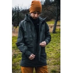 Husky Nigalo M graphite panska vodeodolna zimni bunda s kapuci Huskytech 4