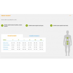 _Husky Artic M bright green panska sportovni funkcni tenci mikina  zmereno