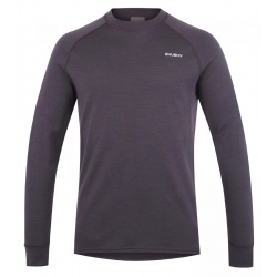 Husky Aron M graphite panska funkcni sportovni mikina Merino vlna 2