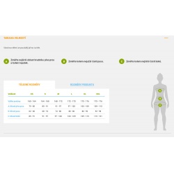 Husky Active Winter Pants L black damske funkcni spodky dlouha nohavice zmereno1