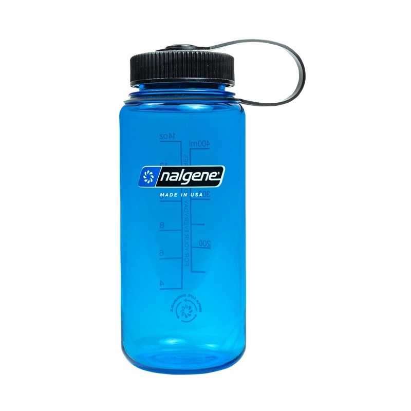 Nalgene Wide Mouth Sustain 500 ml narazuvzdorna lahev na piti slate
