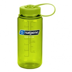 Nalgene Wide Mouth Sustain 500 ml narazuvzdorna lahev na piti spring green