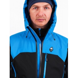 High Point Protector Brother 60 Jacket black brilliant blue panska nepromokava bunda 7