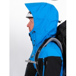 High Point Protector Brother 60 Jacket black brilliant blue panska nepromokava bunda 10