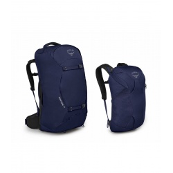 Osprey Fairview 70l damsky cestovatelsky batoh taska i do letadla 2 v 1 winternightblue 2