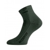 Lasting WKS 620 tmave zelena tenci trekove Merino ponozky 
