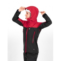 High Point Explosion 80 Lady Jacket blackred damska nepromokava bunda Pertex Shield 3L 3
