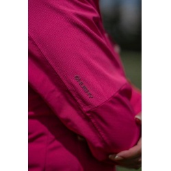Husky Sevan L pink ruzova damska softshellova celorocni bunda s kapuci 8