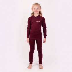 Progres MB SDND svestka merunka detske spodky dlouha nohavice bambus merino vlna3