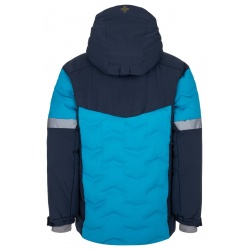 Kilpi Teddy JB modra SJ0103 detska juniorska nepromokava zimni lyzarska bunda 1